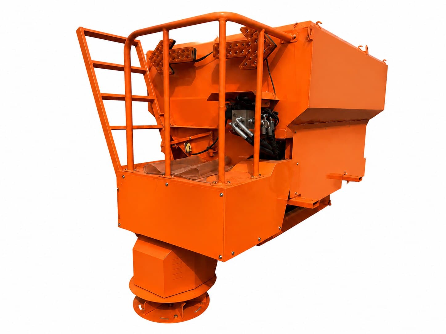RSP-1300 Salzstreuer mit 1,3 m³ Volumen und hydraulischem Antrieb — Anbaugerät für die REINMATIC SRM 1500
